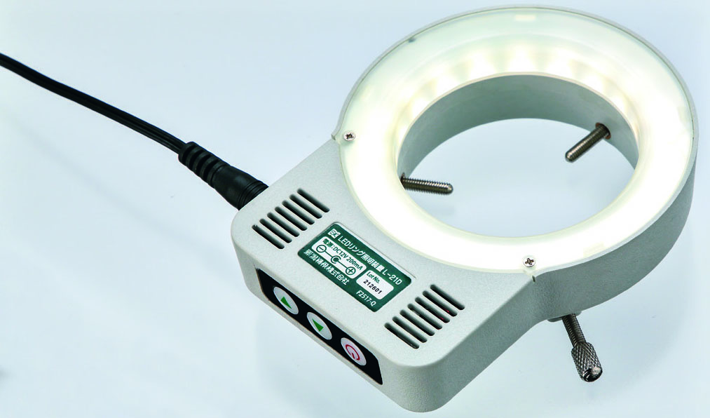 新潟精機 SK LEDリング照明装置 L-21D - 道具、工具